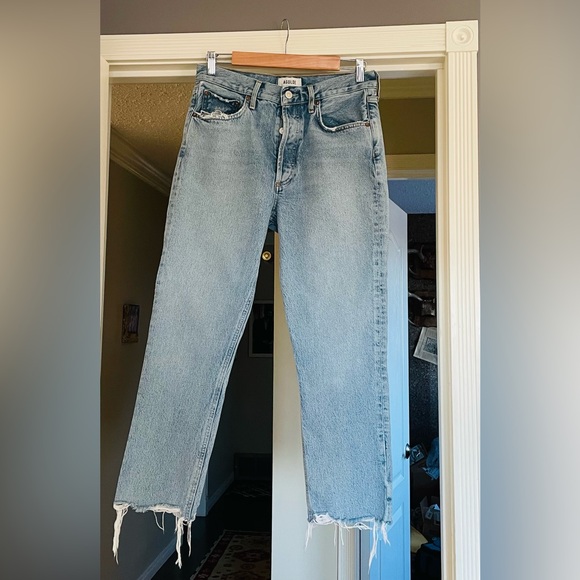 AGOLDE Riley High Rise Crop Jean - Picture 16 of 17